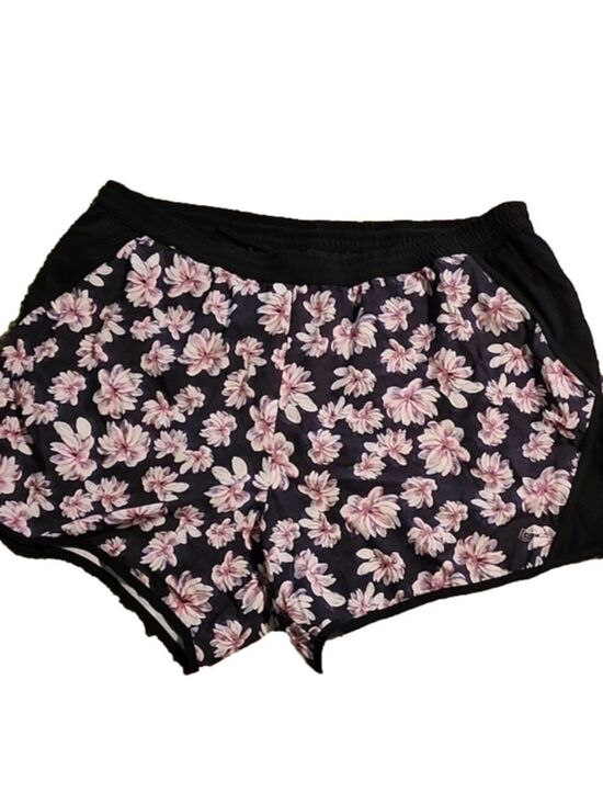 ZELOS Pants - 2 Pair Workout Shorts Plus Size FREE TEE